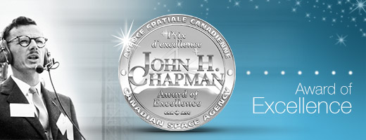 John H. Chapman Award of Excellence banner