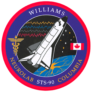 Écusson de la mission STS-90