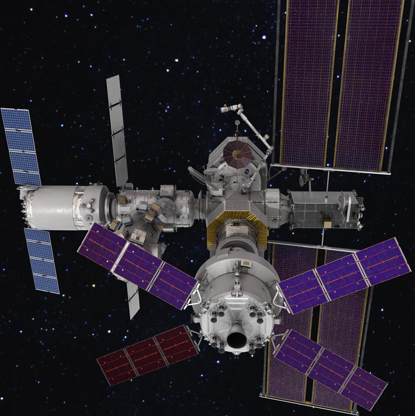 La station spatiale lunaire Gateway.