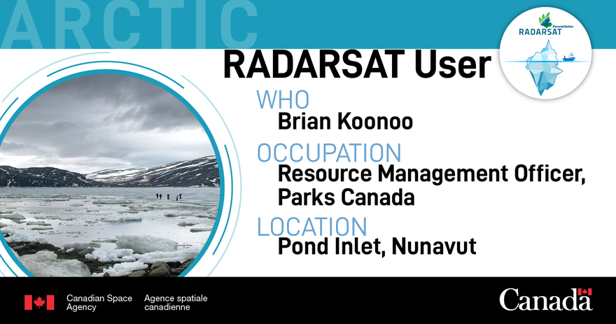 RADARSAT user: Resource Management Officer, Parks Canada
