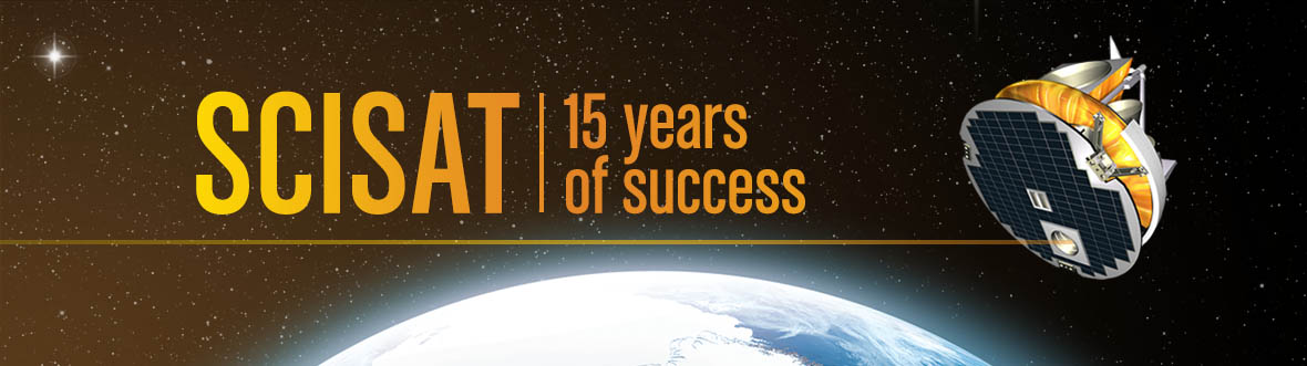 SCISAT: Celebrating 15 years of success