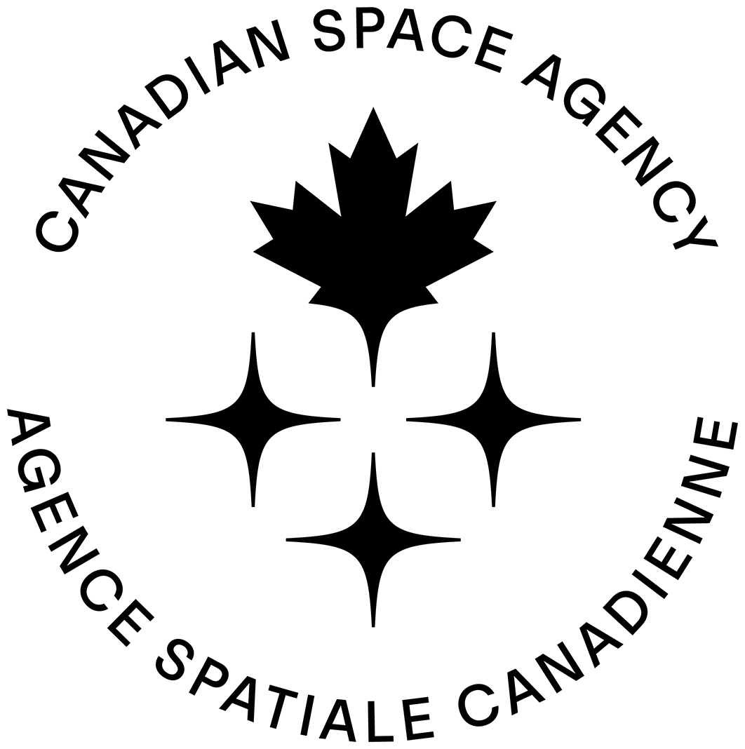 Logo monochrome circulaire clair