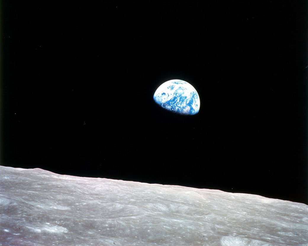 Photo de la Terre prise par l'astronaute de la NASA William Anders