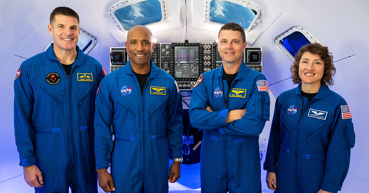 L'équipage de la mission lunaire Artemis II