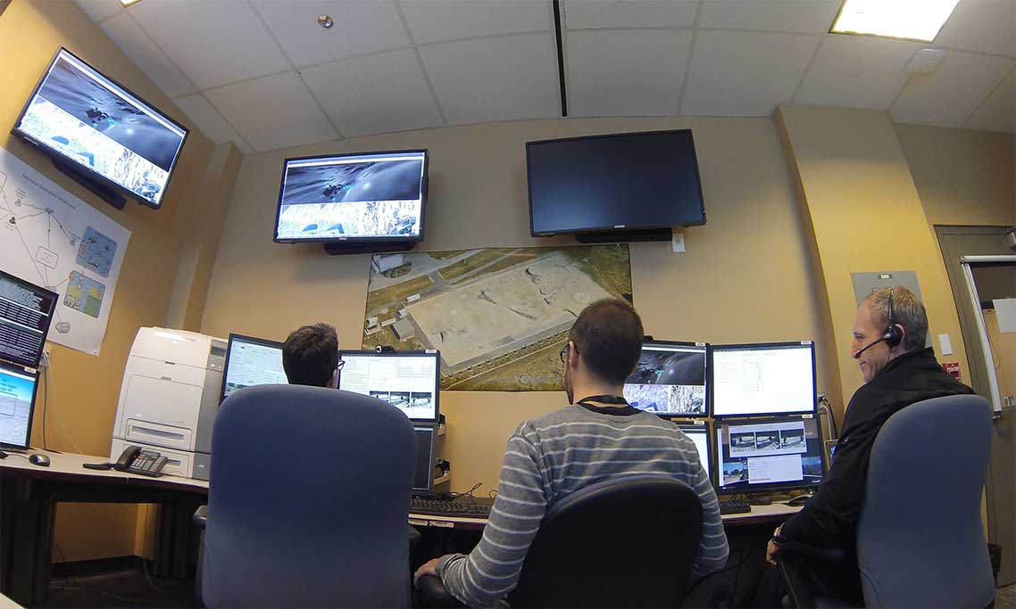 The Rover Control Team in the ExDOC located at CSA headquarters