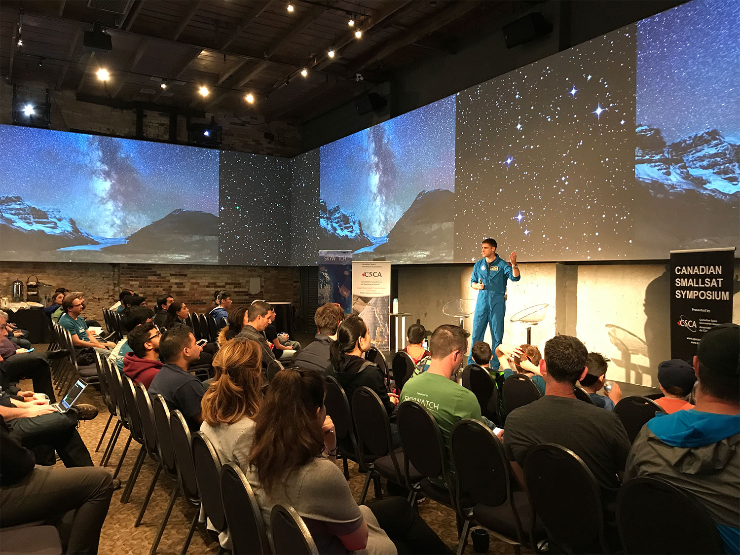 CSA astronaut Jeremy Hansen gives public talk
