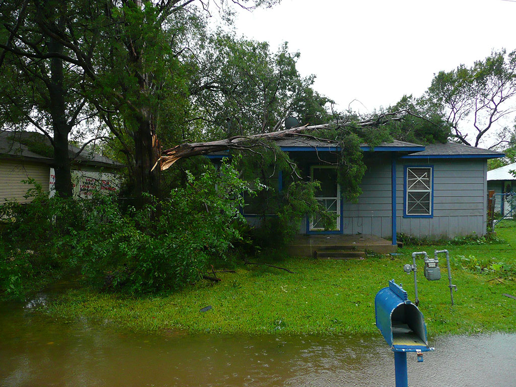 L'ouragan Ike. (Source : William Holtkamp.)