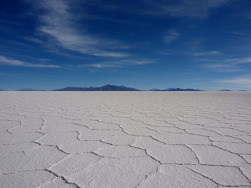 Salt flats in Bolivia. (Credit: United Nations Photo)