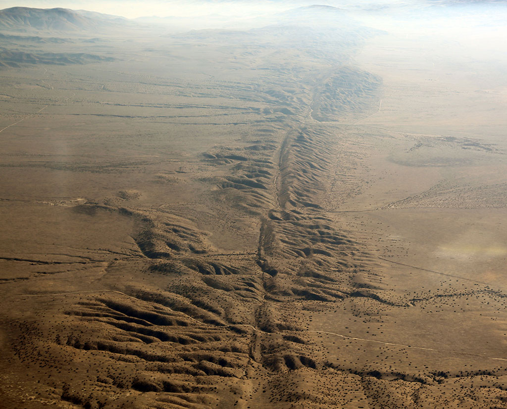 The San Andreas Fault. (Credit: Doc Searls)
