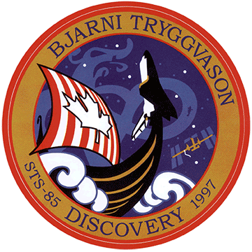 Écusson de la mission STS-85