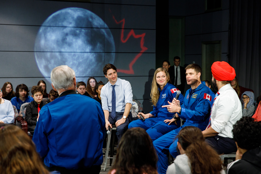 Le Canada lance la campagne Astronautes juniors