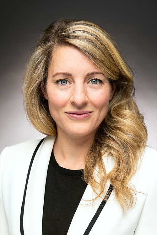 L'honorable Mélanie Joly