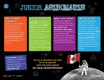 Junior Astronauts – information document