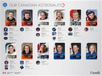 Poster of Canadian Space Agency astronauts