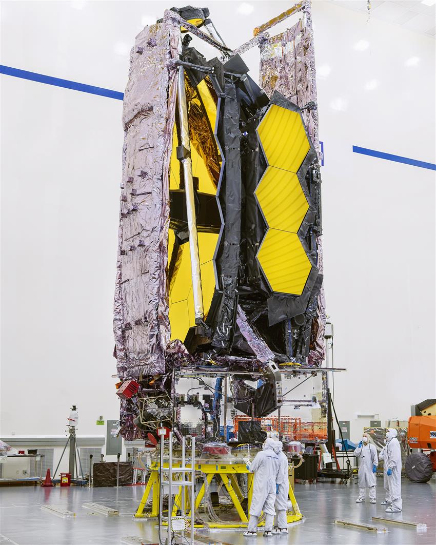 The James Webb Space Telescope ready for launch
