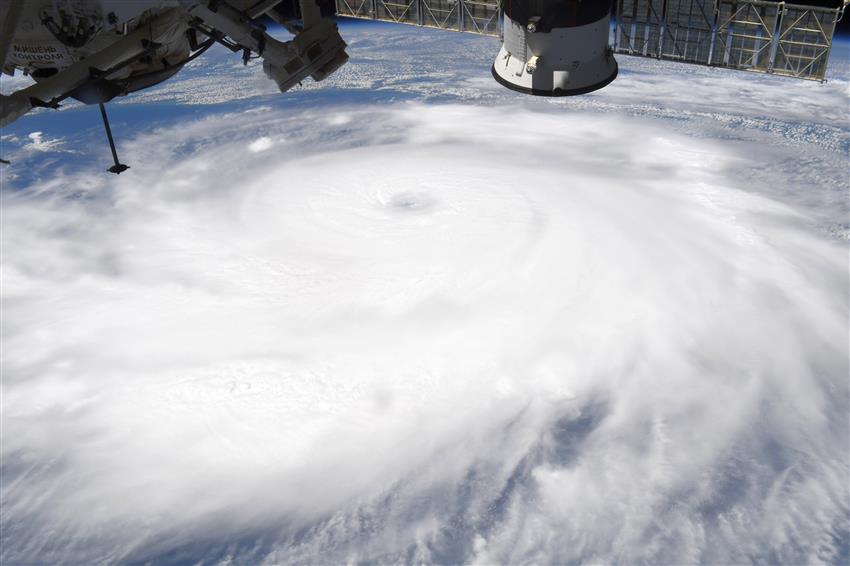 Hurricane Laura observed from the ISS
