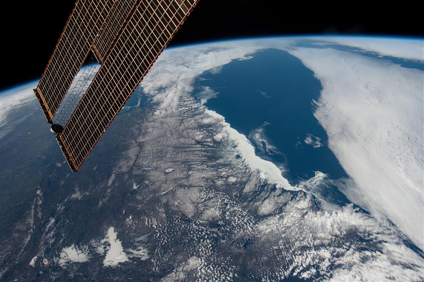 Baie d'Ungava – La Terre vue par David Saint-Jacques