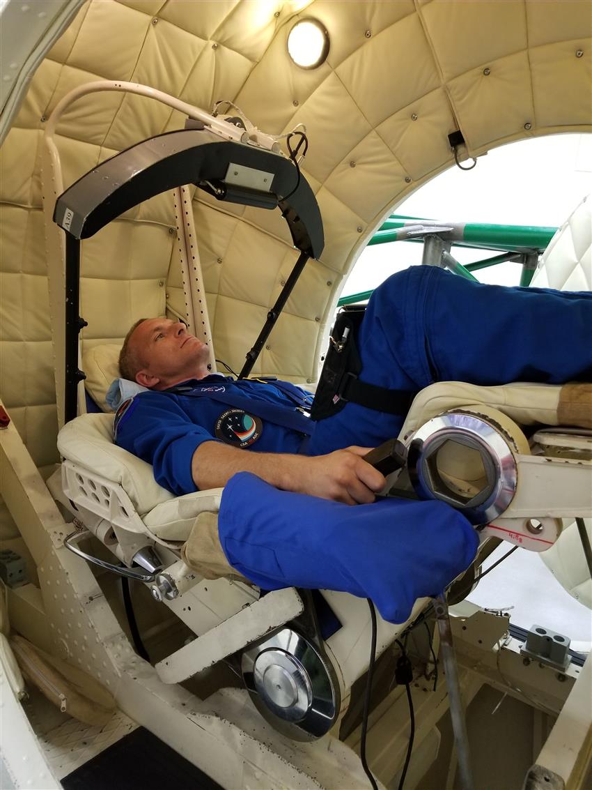 Photo de l'entraînement en Russie de l'astronaute canadien David Saint-Jacques
