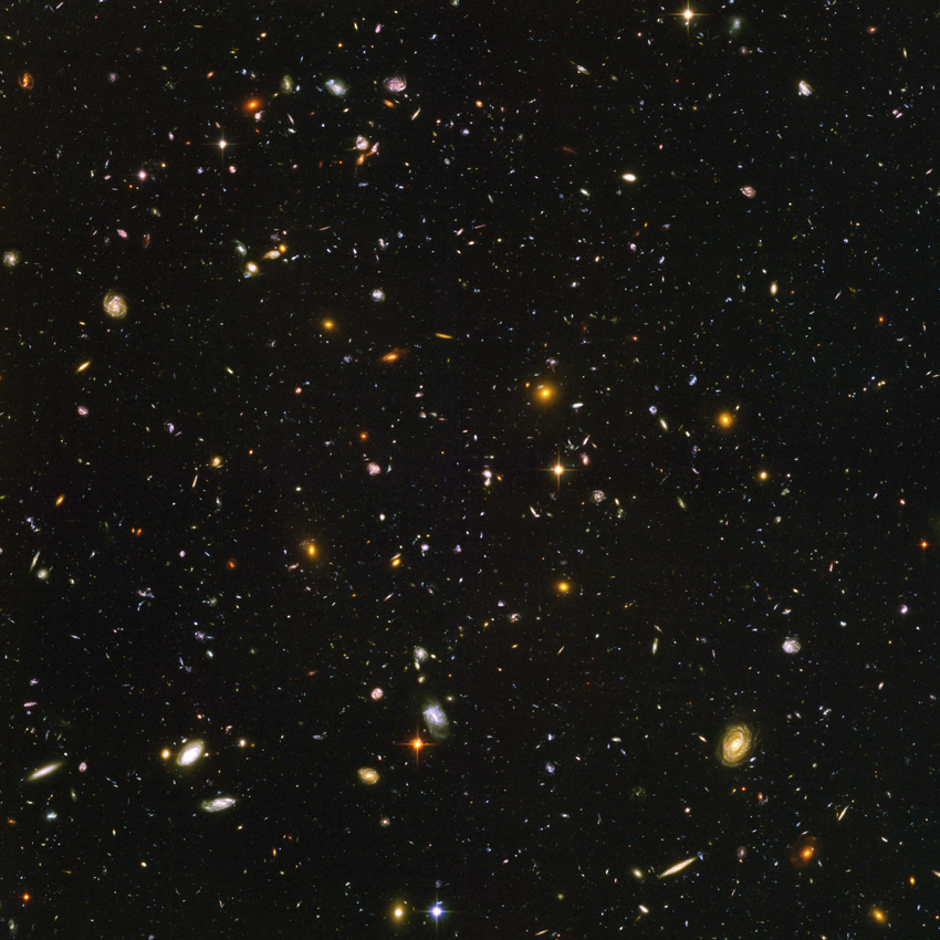 Champ ultraprofond de Hubble