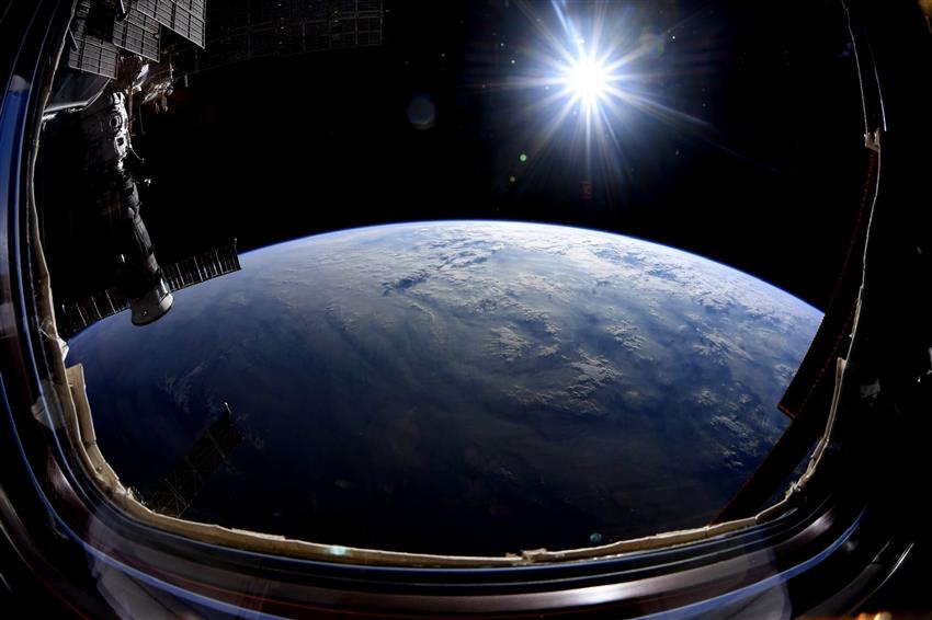 Earth as seen from the ISS