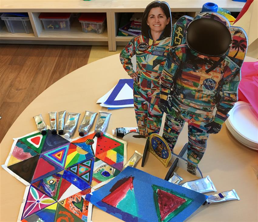 As part of the Space Suit Art Project, pieces of Unity