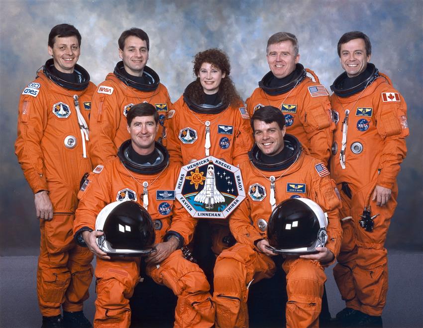 L'équipage de la mission STS-78