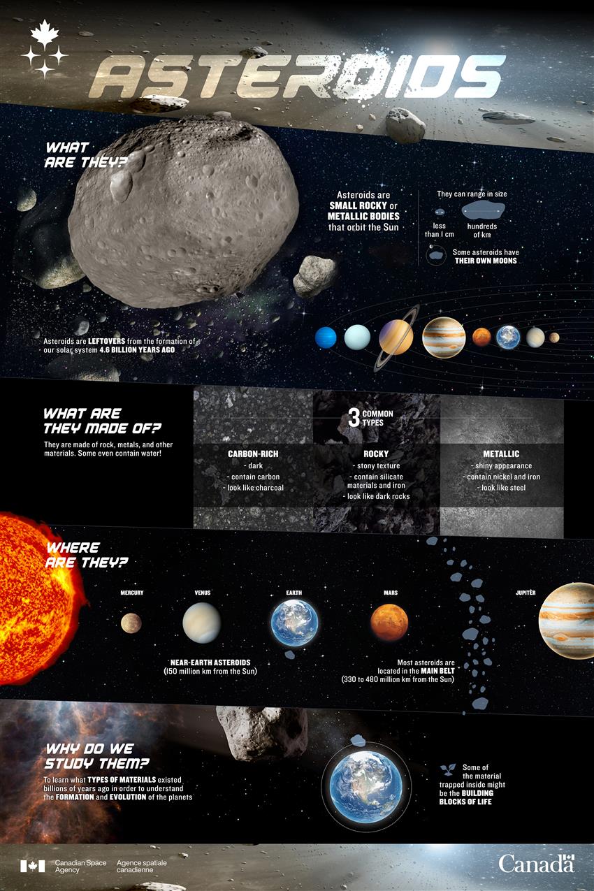 Asteroids – Infographic