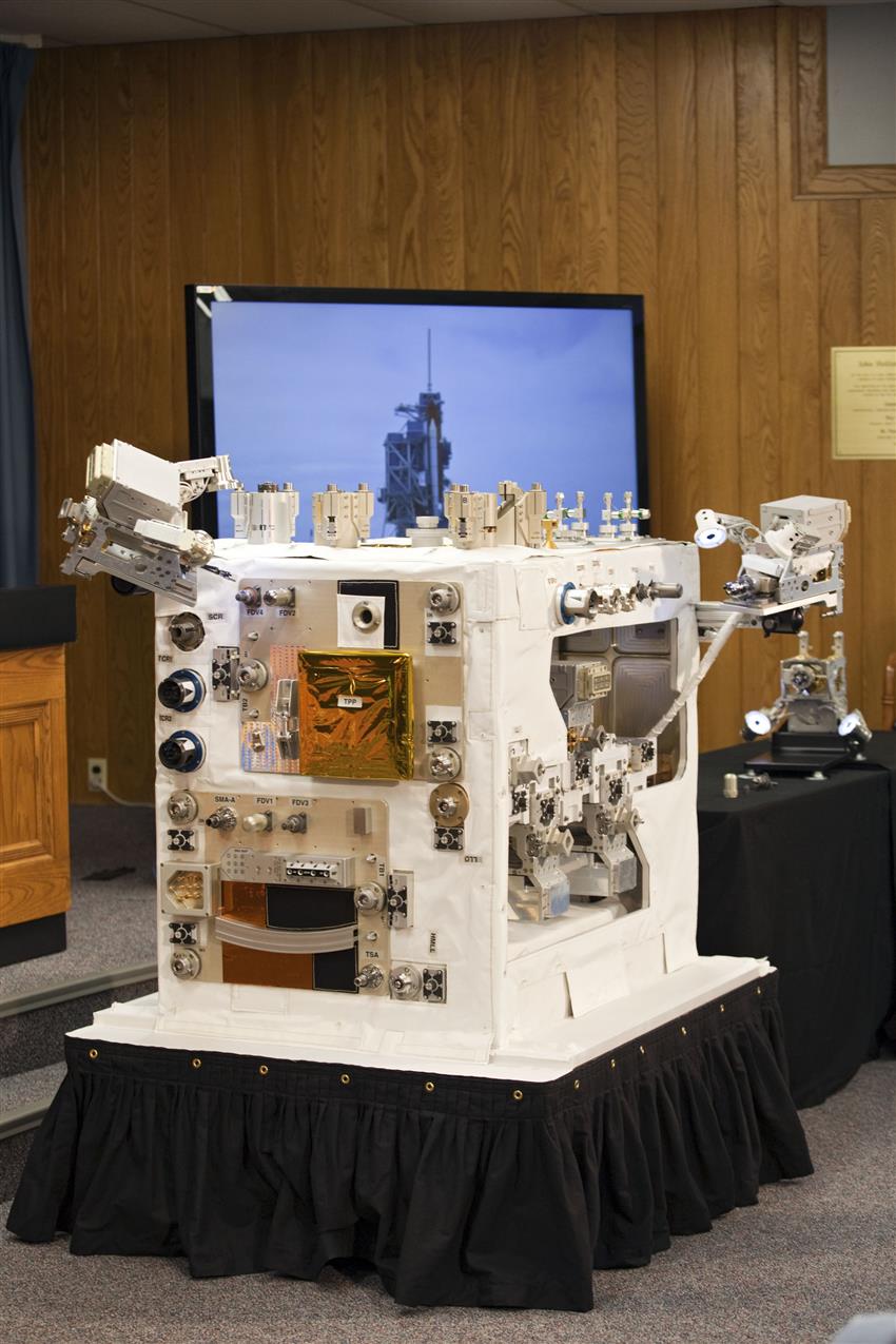 Maquette pour la Mission de ravitaillement robotique (RRM)