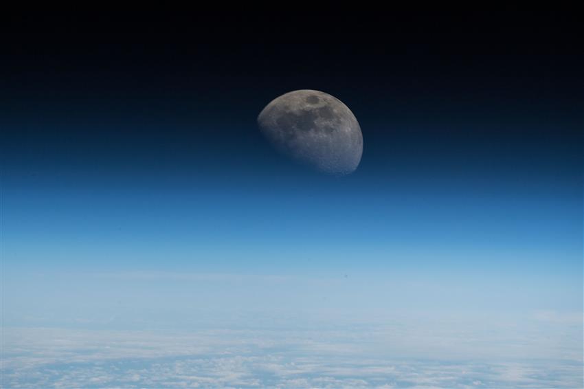 La Lune vue de la SSI
