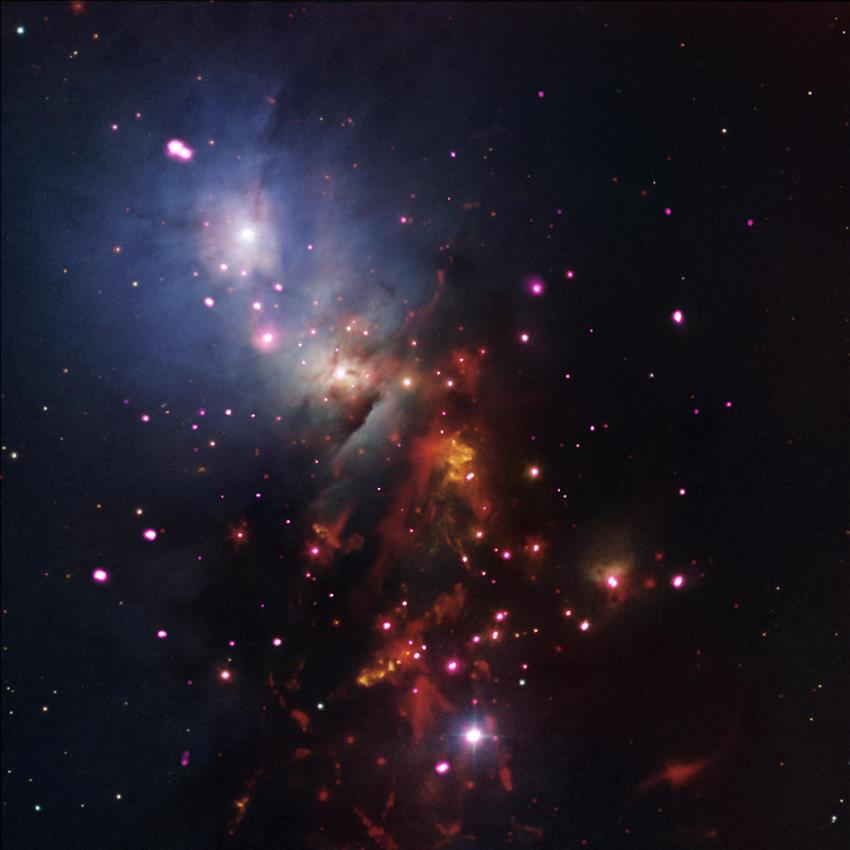 An image of star cluster