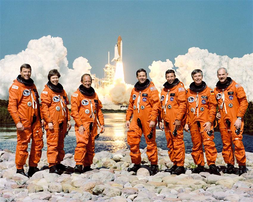 Mission STS-42 crew