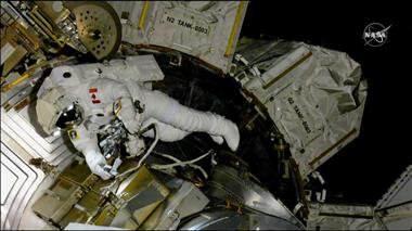 Thumbnail for video: 'David Saint-Jacques' first spacewalk on the International Space Station'