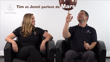 Vignette de la vidéo : 'Tim et Jenni parlent de Mars'