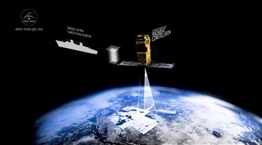 Thumbnail for video: 'RADARSAT Constellation Mission: Finding solutions for a better Canada'