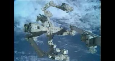 Thumbnail for video: 'Dextre is put through its paces on the International Space Station'