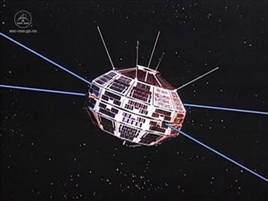 Vignette de la vidéo : 'Le satellite Alouette I'