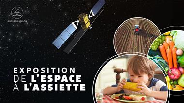 Vignette de la vidéo : 'Jeremy Hansen invite les Canadiens à découvrir l’exposition De l’espace à l’assiette quand elle passera près de chez eux'