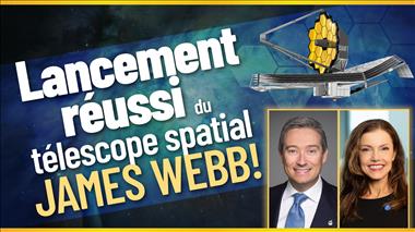 Vignette de la vidéo : 'Lancement réussi du télescope spatial James Webb!'