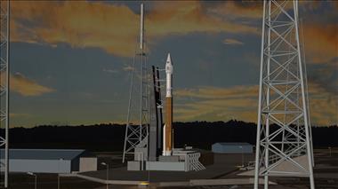 Vignette de la vidéo : 'Animation du décollage d'une fusée Atlas V'