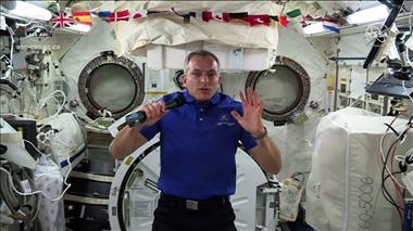 Thumbnail for video: 'Questions and answers with David Saint-Jacques live from space'