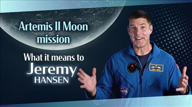 Thumbnail for video 'Artemis II Moon mission: What it means to Canadian astronaut Jeremy Hansen'