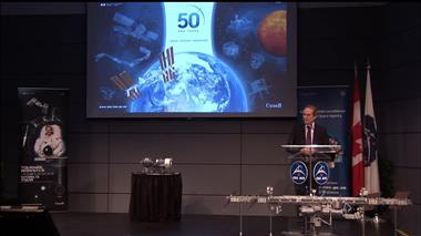 Vignette de la vidéo : 'Événement - Lancement de la mission Expedition 34/35 avec l'astronaute Chris Hadfield'