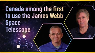 Thumbnail for video 'Canada among the first to use the James Webb Space Telescope'