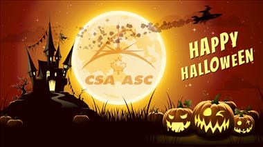Thumbnail for video: 'Happy Halloween from the Canadian Space Agency'