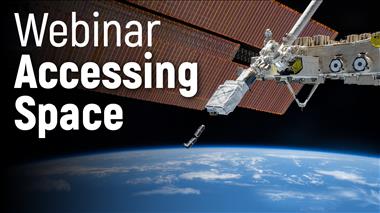 Thumbnail for video 'Webinar – Accessing Space: Platforms and Launcher Services'