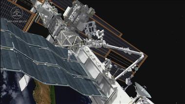 Vignette de la vidéo 'Dextre teste le détecteur robotisé de fuites externes de la Station spatiale internationale (IRELL) de la NASA'