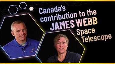 Thumbnail for video 'Canada's contribution to the James Webb Space Telescope'