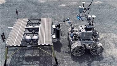 Vignette de la vidéo 'Le rover Juno, mis à l'essai pour récupérer des échantillons sur d'autres mondes'