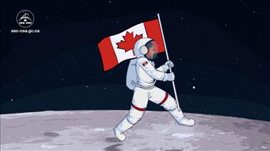 Thumbnail for video 'Astronauts invite educators and young Canadians to participate in the Junior Astronauts campaign'