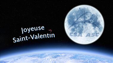Vignette de la vidéo : 'Joyeuse Saint-Valentin de la part de l'Agence spatiale canadienne!'